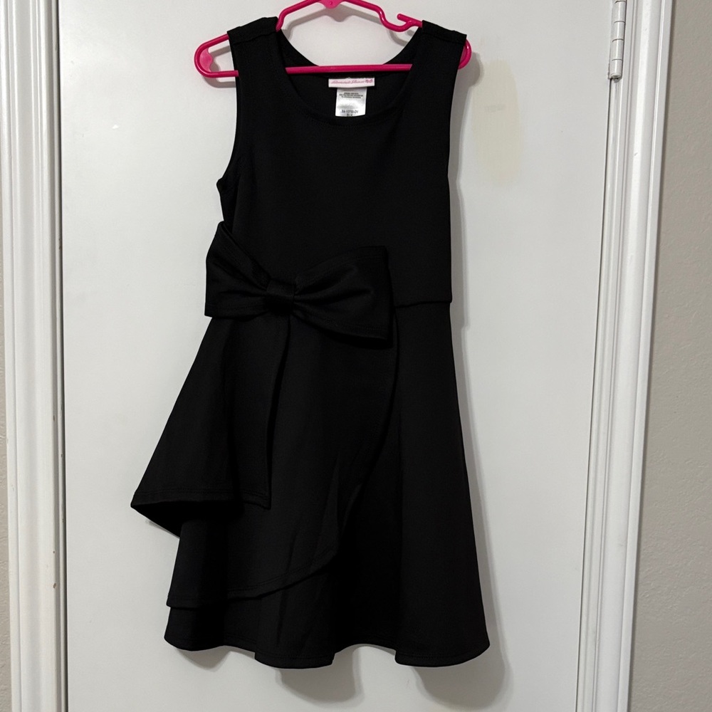 Bonnie Jean Black Formal Girls Dress